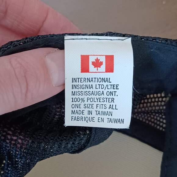 Vintage 1980s International Insignia Embroidered Ottawa Trucker Hat Snapback Cap - Picture 10 of 13